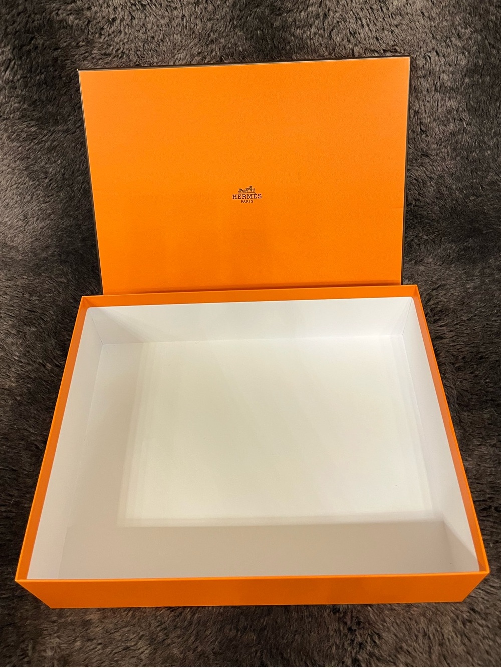 Hermès Purse Orange Gift Box - Signature Orange - Large